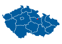 Brandýs nad Orlicí - Localizazion