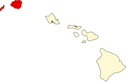 Contea di Kauai – Mappa