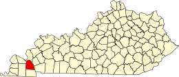 Contea di Marshall – Mappa