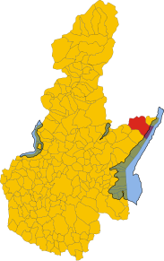 Poziția localității Tremosine