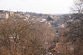 Panorama de la vila de Mykúlyntsi la tardor.