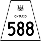 Highway 588 shield