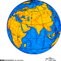 Image:Orthographic projection centred over Karachi, Pakistan.png