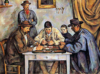 بول سيزان، لاعبو البطاقات (1890-1892)