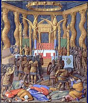 Pompey in the Temple of Jerusalem, by Jean Fouquet