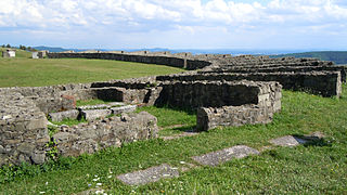 The amphitheatre viewed from the temple of Nemesis side