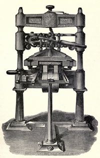 The Paragon Press, 1829 woodcut