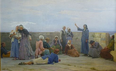 Huguenot Prisoners at the Tour de Constance