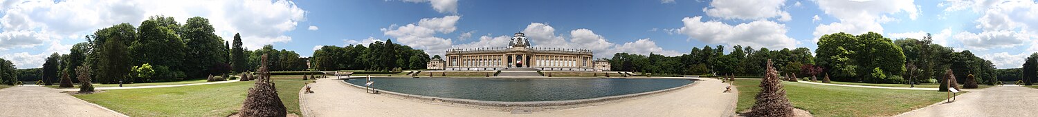 Panoramavy över Kungliga Centralafrikanska museet.