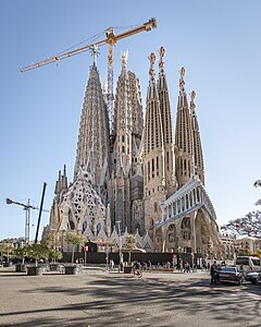 Sagrada Família i oktober 2023.