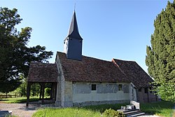 Skyline of Saint-Martin-du-Mesnil-Oury