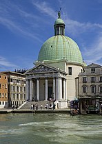 Iglesia de San Simeon Piccolo en Venecia (1718-1738)