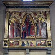 Madonna col Bambino e due sante di Taddeo Gaddi (1350)