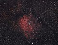 NGC 6820/NGC 6823 – Courtesy: Hunter Wilson