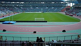 Стадион короля Бодуэна подготовлен к футбольному матчу