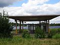 Reparaturhalle (Nr. 11), Pflasterung im Bereich des Busdepots und Tankstelle (Nr. 11c) eines Busdepots (ehemals Kraftverkehr Chemnitz)