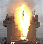 JS Asuka (AE-6102) phóng thử nghiệm tên lửa chống ngầm Type 07, ngày 1 tháng 4 năm 2012