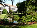 Aperçu du jardin de la mairie en 2009.