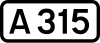 UK road A315.svg