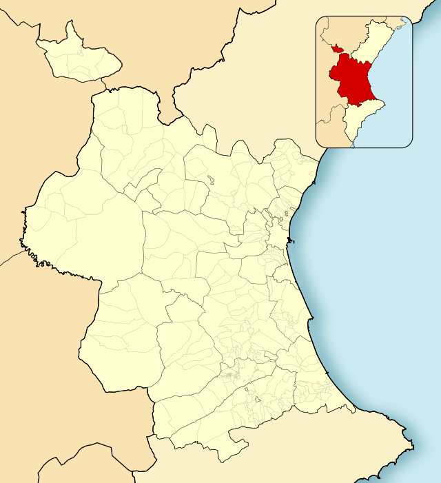 Tabernes de Valldigna ubicada en Provincia de Valencia