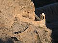 Monasterio de la Tentación visto desde arriba