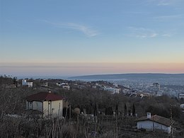View of Varna from the bay