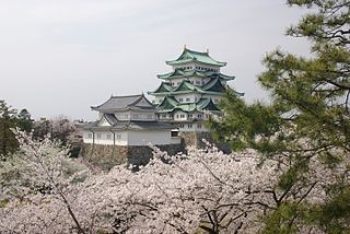 Sakura di Istana Nagoya