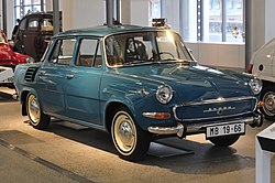Škoda 1000 MB, model 1966