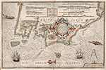Miniatura para Ficheiro:1580 Lucas Janszoon Waghenaer Carte de l'ouest de la bretagne.jpg