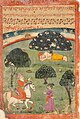 1733 г. н.э. Джанамсакхи Британская библиотека MS Panj B 40, Guru Nanak hagiography 6, Bhai Sangu Mal.jpg