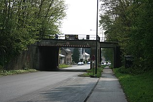 Eisenbahnbrücke bei Bildchen (Brücke seit 2013 nicht mehr existent)