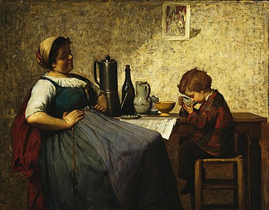 "ההנאה של אמא", 1868