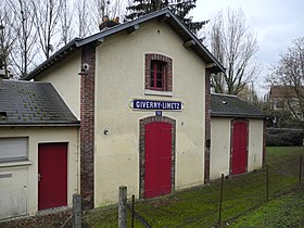 La gare de Giverny-Limetz, à la même époque.