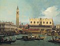 Dogepaleis, Venetië (ca. 1740) Antonio Canal