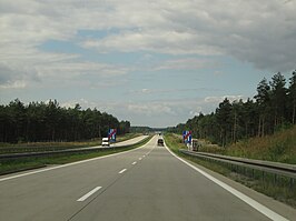 Van Autosnelweg naar Autoweg 18 (richting Duitsland)