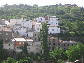 Panorama de Bacares Localização de Bacares