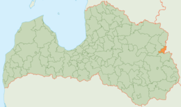 Baltinava – Mappa