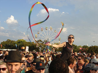 Le Big Day Out (festival de musique annuel en Australie et en Nouvelle-Zélande) à Melbourne en 2006.