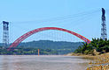 Bosideng-Brücke über den Jangtse in China