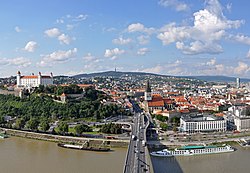 Ko Bratislava te tāone matua o Horowākia