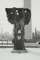 CITY TOTEM, collection location on Lake Shore Drive. Chicago, Illinois.