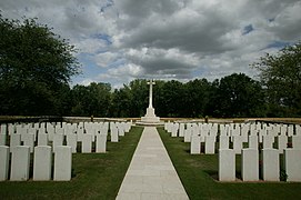 Cimetière militaire britannique.