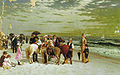 Beach scene