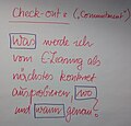 2.18 Check-out 2. Tag Commitment-Runde