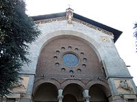 Torino, Chiesa della Salute, scorcio della facciata