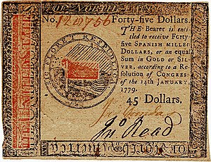 Continental Currency $45 banknote obverse (January 14, 1779).jpg