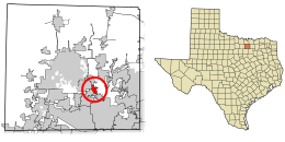 Lake Dallas – Mappa