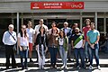 Group photo at the Technical University of Madrid