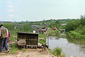 End of truncated Dudley Canal, 1987 - geograph.org.uk - 1652530.jpg