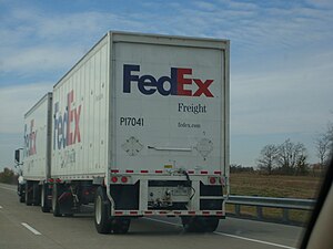Federal Experss long-distance ground delivery ...